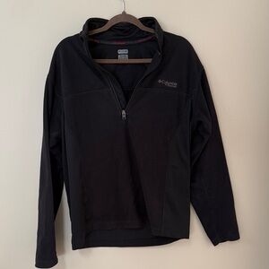 Columbia Men's Zip-Up Black Sweater